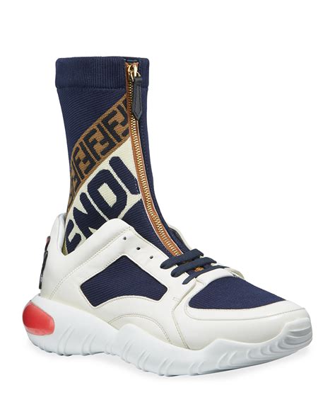 fendi socks sneakers|fendi sneakers socks men.